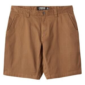 Mountain Khakis Teton Shorts Chino Relaxed Classic Twill Stretch Tobacco 44x8